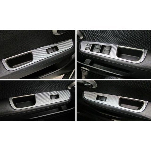 ハセプロ ニッサン ティーダ C11(2008.1〜)MC後 ドアスイッチパネル ガンメタ HASEPRO