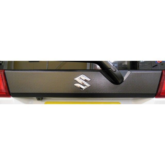 ハセプロ スズキ スペーシア MK32S（2013.3〜） リアガーニッシュ シルバー HASEPRO