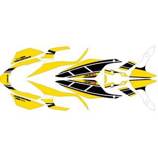 【メーカー直送】エムディーエフ MT-07 MT-07（14-17） グラフィックキット ストロボモデル パンプキンイエロータイプ タイプ コンプリ…