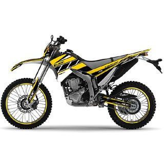 【メーカー直送】エムディーエフ WR250R WR250R（08-） グラフィックキット ストロボモデル パンプキンイエロータイプ タイプ コンプリ…