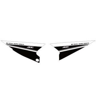 【メーカー直送】エムディーエフ WR250R WR250R（08-） グラフィックキット ストロボモデル レッドタイプ タイプ サイドカバーセット …の通販は