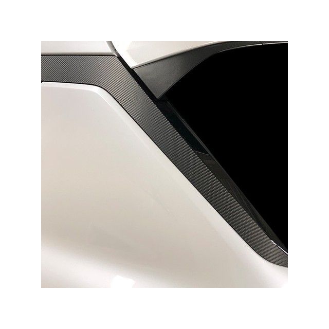 ハセプロ アートシート ミツビシ アウトランダーPHEV GN0W P（2021.12〜） Dピラー ブラック HASEPRO_1