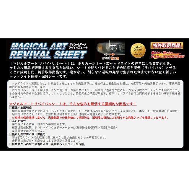 ハセプロ マジカルアートリバイバルシート ヘッドライト用 スバル BRZ ZD8 R(2021.8〜) HASEPRO ハセプロ マジカルアートリバイバルシート ヘッドライト用 スバル BRZ ZD8 R(2021.8〜) HASEPRO