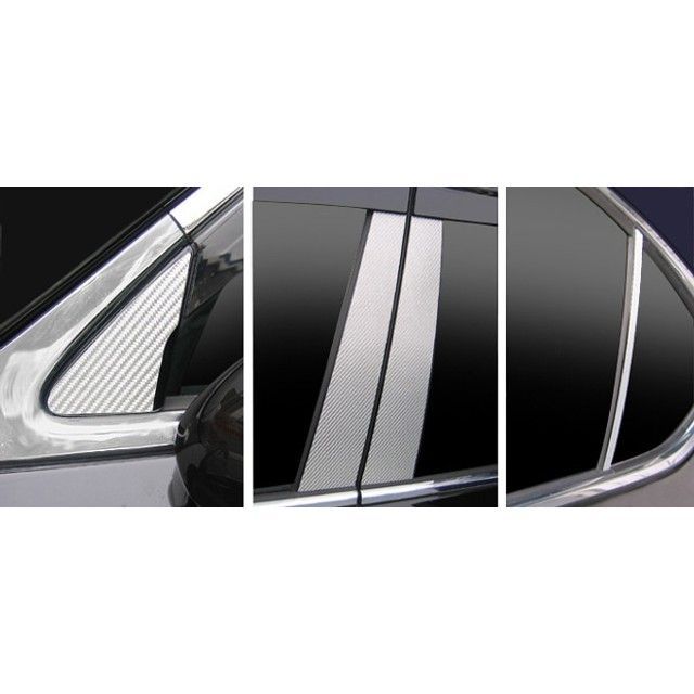 ハセプロ レクサス LS460 USF40系（2006.9〜2009.9）MC前 4ピース×左右セット シルバー HASEPRO