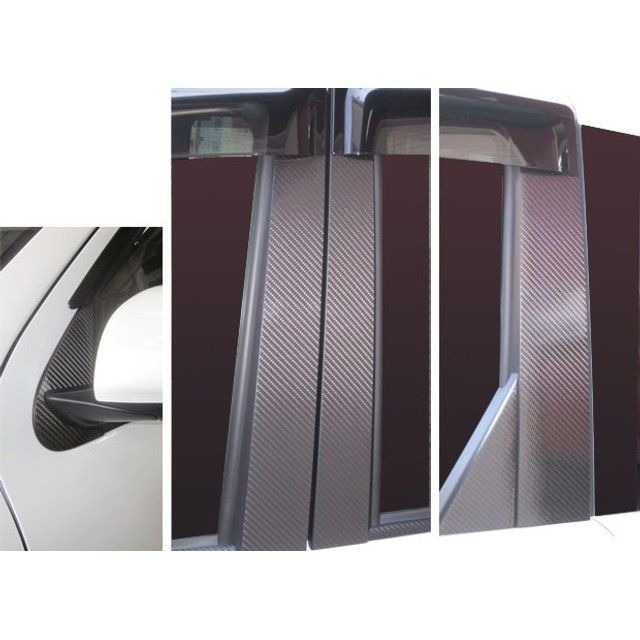 ハセプロ トヨタ シエンタ（ダイス）NCP80系（2003.9〜） バイザーカット フルセット 5P×左右 ブラック HASEPRO