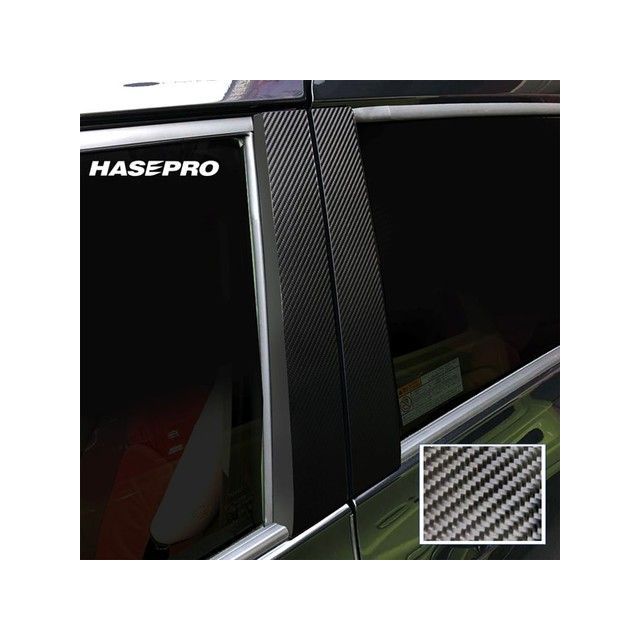 ハセプロ トヨタ シエンタ 170系（2015.7〜） フルセット バイザーカットタイプ 6P×左右 シルバー HASEPRO