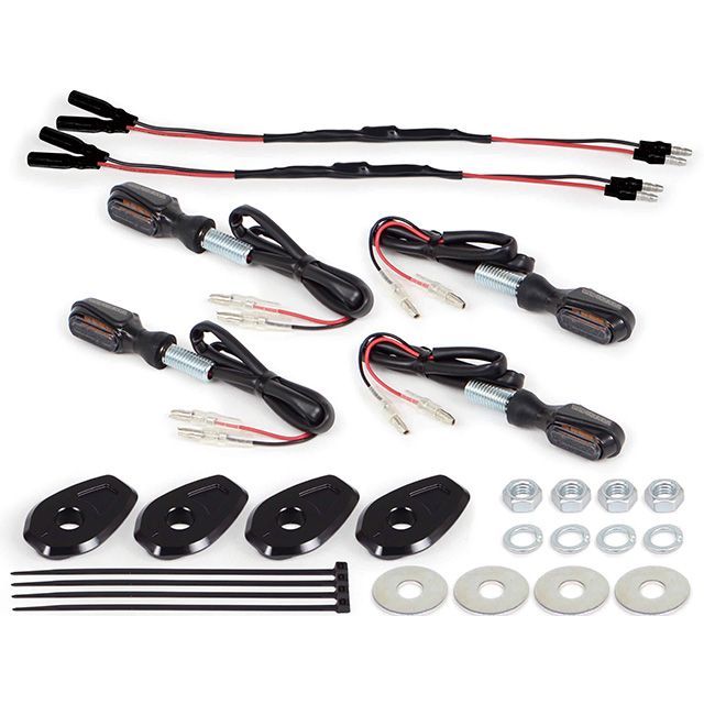 SP武川 ADV150 ADV160 ストリームラインミニLEDウインカー（スモーク） SP TAKEGAWA