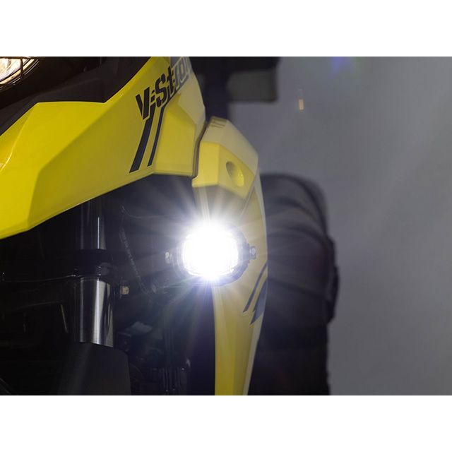 キジマ V-STROM250 フォグランプキット LED スモール Vストローム250/ABS（ホワイト） KIJIMA