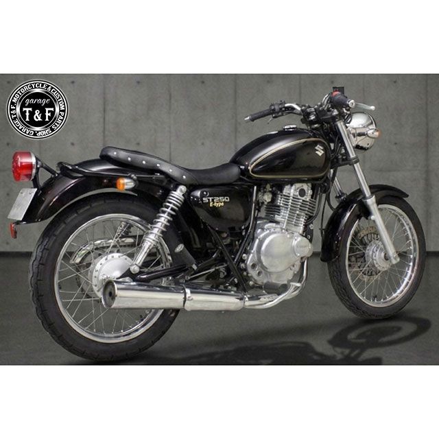 ガレージT&F ST250E ST250 ST250E スタッド付きショートフラットシート（スムース） T&F_5