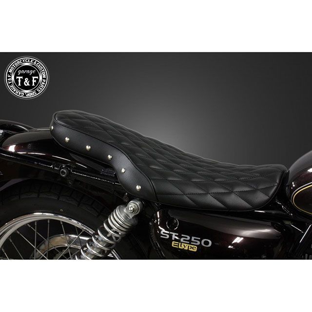 ガレージT&F ST250E ST250 ST250E スタッド付きショートフラットシート（ダイヤ） T&F 29,470円