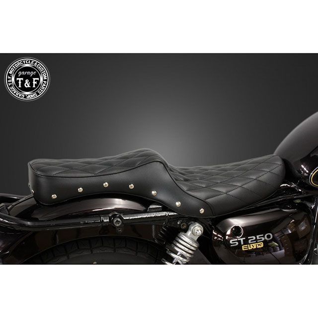 ガレージT&F ST250E ST250 ST250E スタッド付きダブルシート（ダイヤ） T&F
