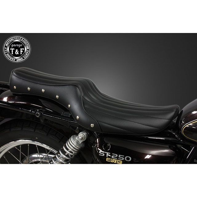 ガレージT&F ST250E ST250 ST250E スタッド付きダブルシート(バーチカル) T&F