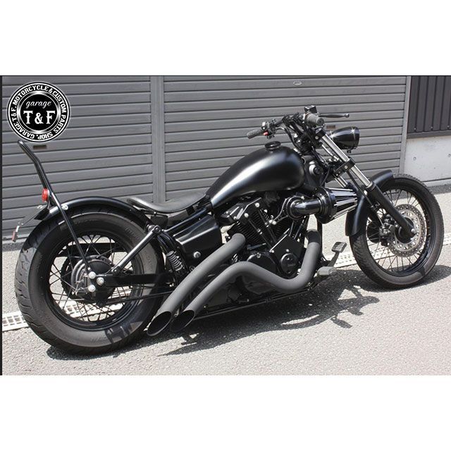 kamo☆☆YAMAHAドラッグスター250ソロシート ガレージT&F ガレージT&F ドラッグスター250 ドラッグスター250 BLソロシート