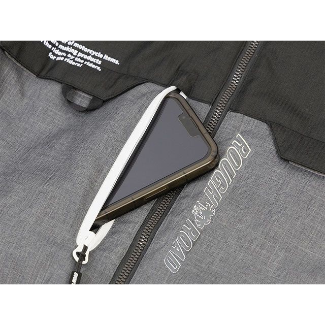 気が大きい＆読み込む 2026春夏ひな型 RR7259 エアベントラフパーカー（黒いこと/火器メタ） 大きさ L Rough&amp;Road