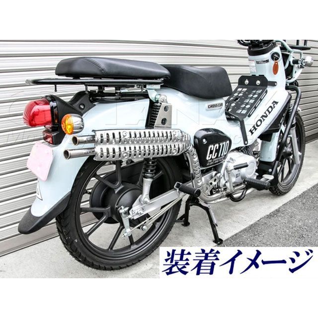 田中商会 クロスカブ110（CC110）用 ダブルエンドマフラー Sea Tac_3