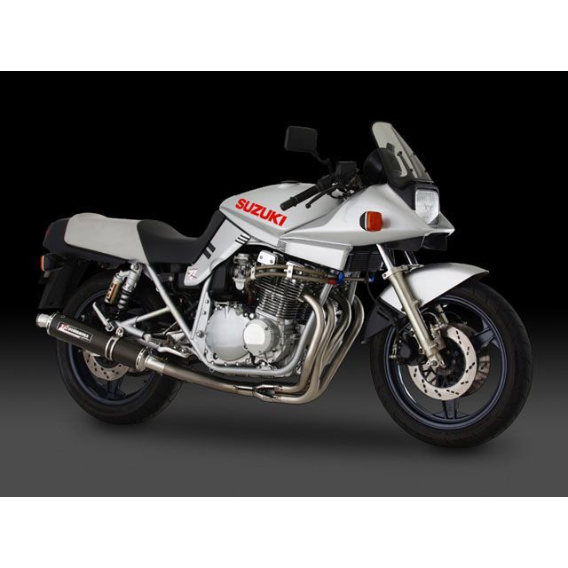 ヨシムラ GSX1100S 機械曲チタンサイクロン サイレンサー TTB（チタンブルーカバー） YOSHIMURA