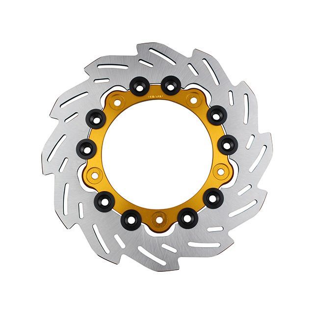 シフトアップ フロントウェーブディスクローター220mm/純正サイズ（インナー：GOLD/ピン：BLACK） SHIFTUP 18,176円