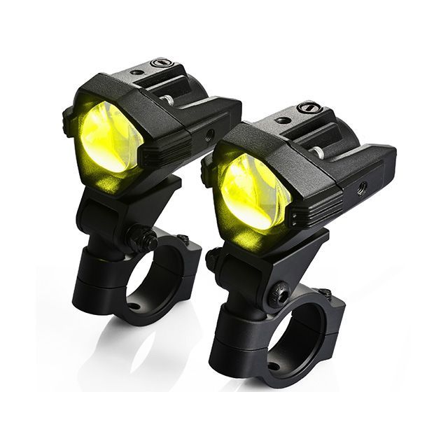 デイトナ 外径φ22.2〜28.6 LEDフォグランプユニット プレシャスレイ（スモール/イエロー） DAYTONA