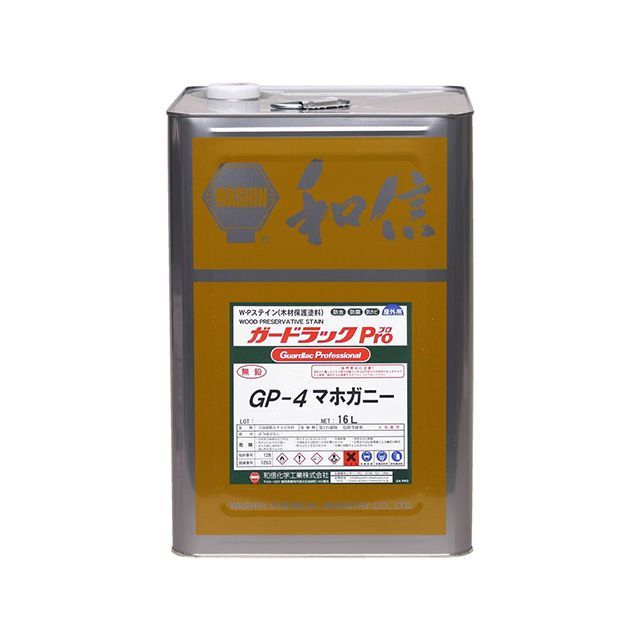 和信ペイント ＃950111 ガードラックプロ 16L（マホガニー） Washi Paint