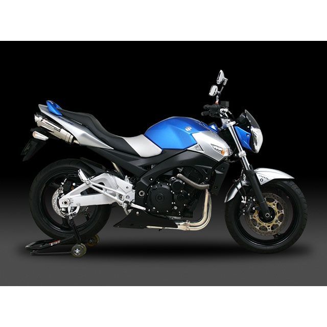 ヨシムラ GSR400 Slip-On Tri-Ovalサイクロン EXPORT SPEC