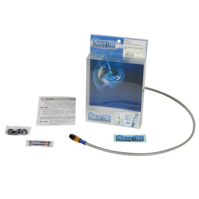 か）ど スウェッジライン ZEPHYR1100 クラッチホースキット ホースエンド