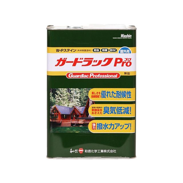 和信ペイント ＃952113 ガードラックプロ 4L（ホワイト） Washi Paint