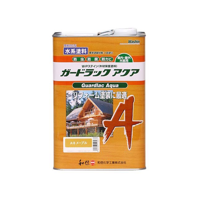 和信ペイント ＃952238 ガードラックアクア 3.5kg（メープル） Washi Paint