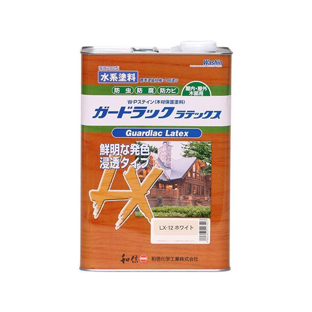 和信ペイント ＃952262 ガードラックラテックス 3.5kg（ホワイト） Washi Paint 8,268円