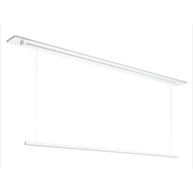 川口技研 URB-L-W ホスクリーン 室内用天井付 URB型 昇降式（操作棒タイプ） Kawaguchigiken