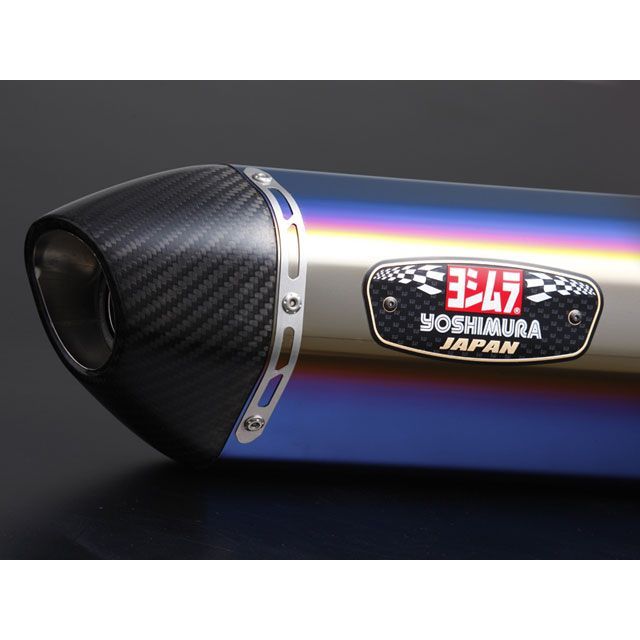 ヨシムラ Ninja250/ABS Z250 Slip-On R-77S サイクロン カーボンエンド