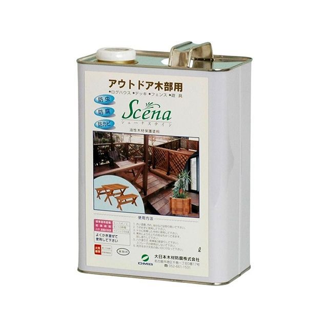 大日本木材防腐 シェーナステイン（ウォルナット） DAINIHON WOOD-PRESERVING