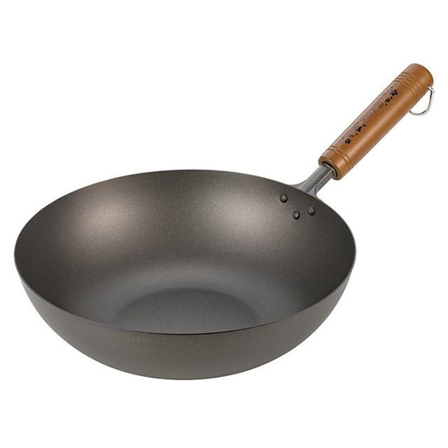 ヨコヤマ OGT-2800 燕人の匠（桜吟）チタンいため鍋28cm（袋入り） YOKOYAMA