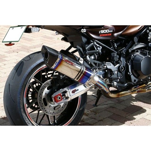 ストライカー Z900RS Z900RSCAFE マフラーリペアパーツ Z900RS/CAFE用 リペアサイレンサー JMCA/政府認証 2BL型式…