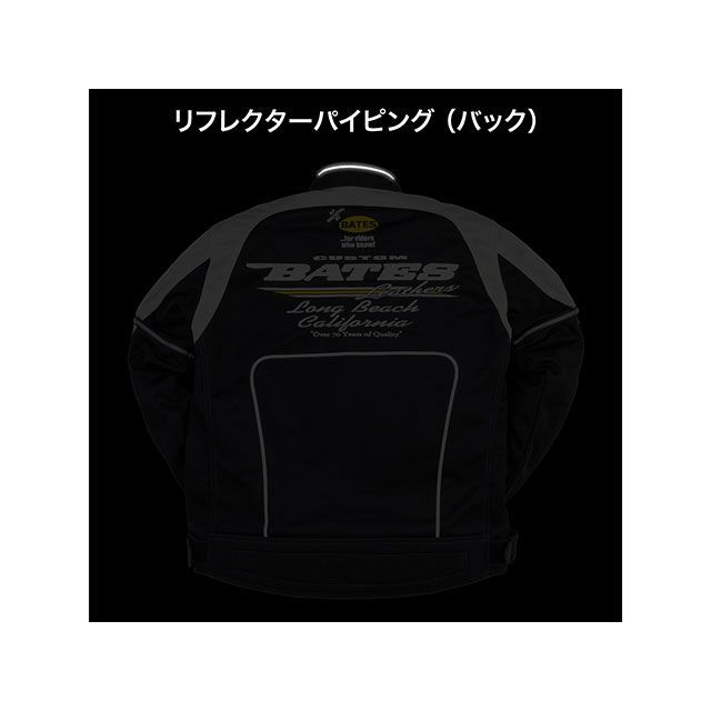 ベイツ 2026春夏モデル BJ-M2611SPL 2Way メッシュジャケット（レッド） サイズ M BATES_5