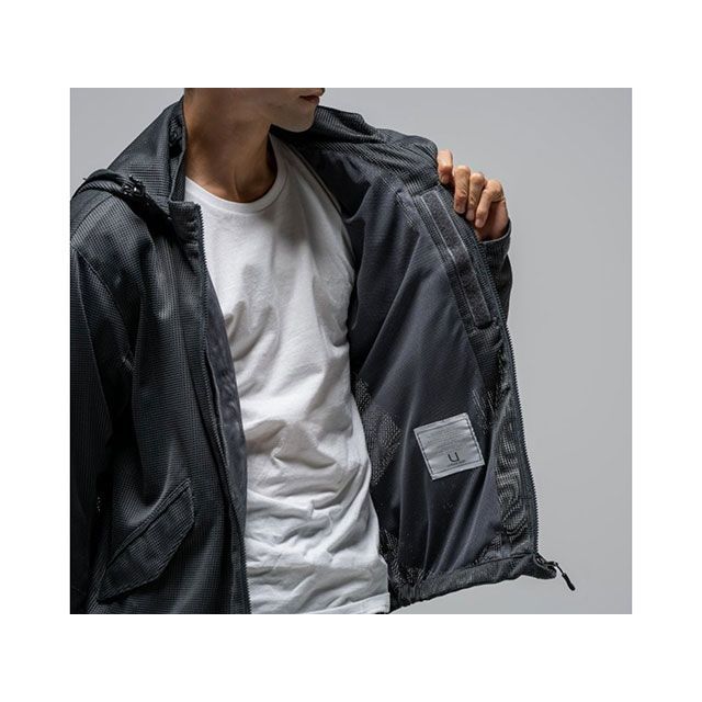 アーバニズム 2026春夏ひな型 COOLミルメッシュジャケット（ステルスグレー） 大きさ M urbanism