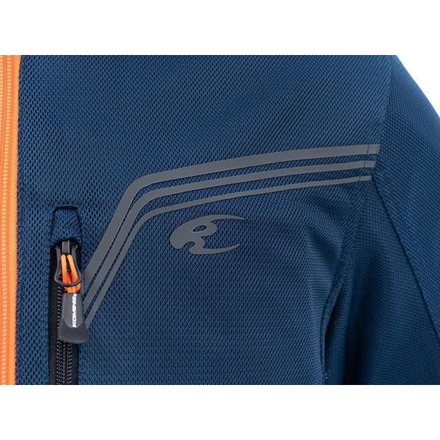 コミネ 2026春夏モデル JK-186 エニグマG2フルメッシュパーカ（ネイビー） サイズ WM KOMINE_3
