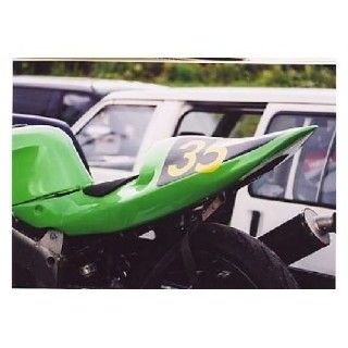 追加 KDCサービス ZXR400 シートカウル RRタイプ 黒ゲル KDC SERVICE