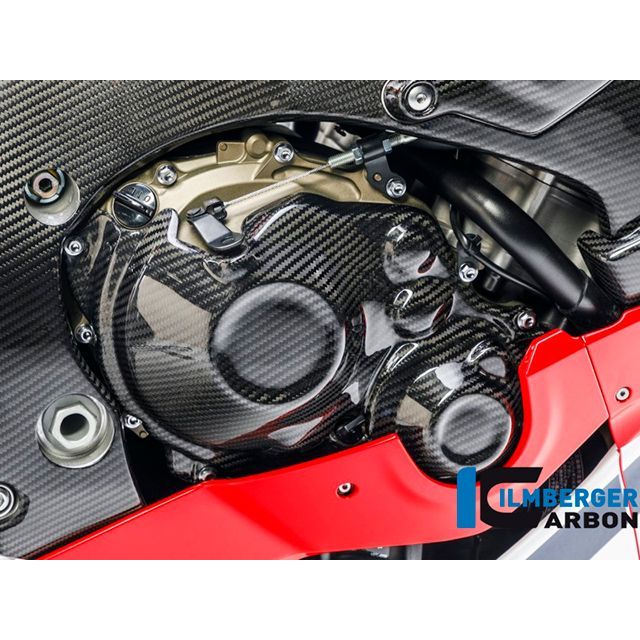 イルムバーガー CBR1000RR 17-18 クラッチカーボンカバー（2次カバー） 仕上げ 艶あり ILMBERGER_1