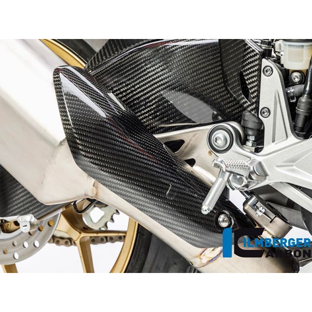 イルムバーガー CBR1000RR 17-18 マフラーカーボンヒートガード 仕上げ 艶あり ILMBERGER_3