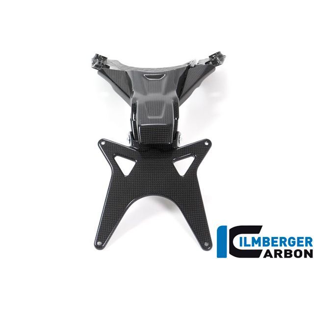 イルムバーガー Monster 1200/S 14-16 ナンバープレートホルダー（艶あり） ILMBERGER