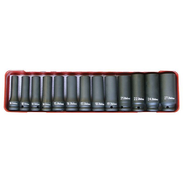 コーケン 14208M-6P 13個組 1/2SQ インパクト6角ディープソケットセット ケース付 Ko-ken