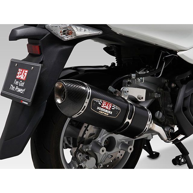 ヨシムラ MAJESTY S R-77S サイクロン カーボンエンド EXPORT SPEC 政府認証 サイレンサー STBC（チタンブルーカバー/…