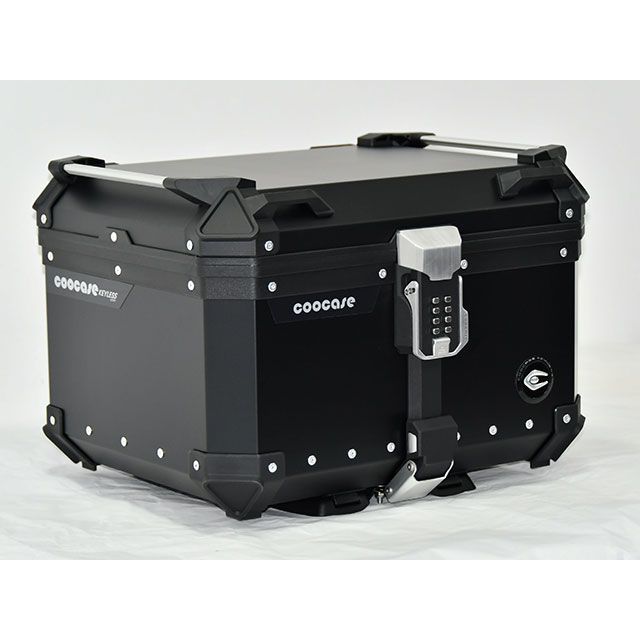 クーケース アルミ トップケース  Q5/55L キーレス（ブラック） COOCASE_1