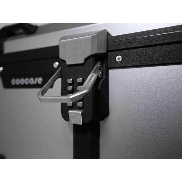 クーケース アルミ トップケース  Q5/55L キーレス（シルバー） COOCASE_7