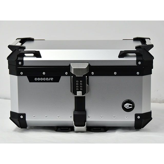 クーケース アルミ トップケース  Q3/65L キーレス（シルバー） COOCASE