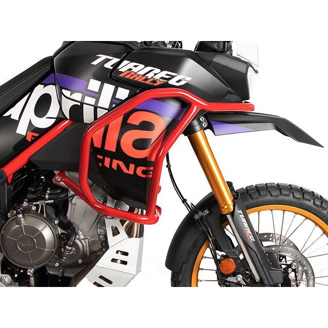 ヘプコ＆ベッカー Tuareg 660 Rally タンクガード（レッド） HEPCO＆BECKER_3