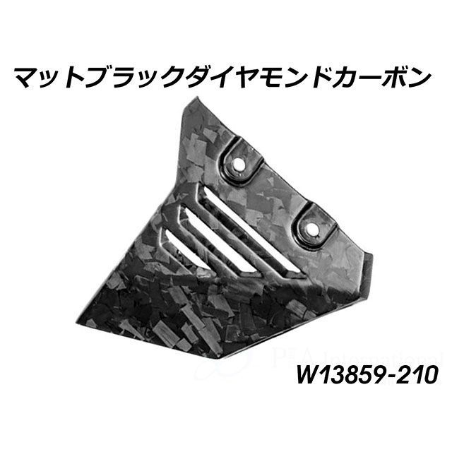 ワンダーリッヒ R1300GS Adventure カーボンサブフレームバー front LH（マットブラックダイヤモンドカーボン） Wunderl…