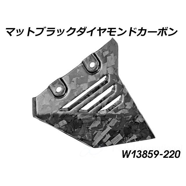 ワンダーリッヒ R1300GS Adventure カーボンサブフレームバー front RH（マットブラックダイヤモンドカーボン） Wunderl…