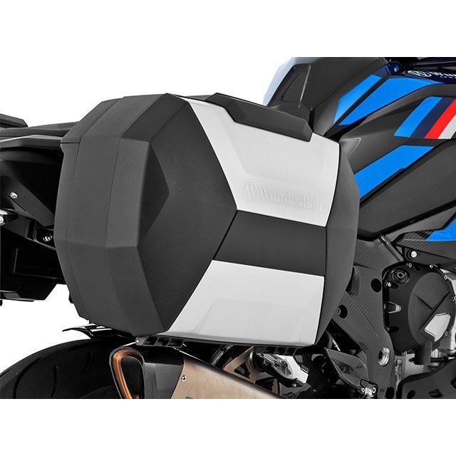 ワンダーリッヒ M1000XR サイドケースセット X-CASE X30＆サイドキャリア X-RACK Light（ブラック/シルバー） Wunde…
