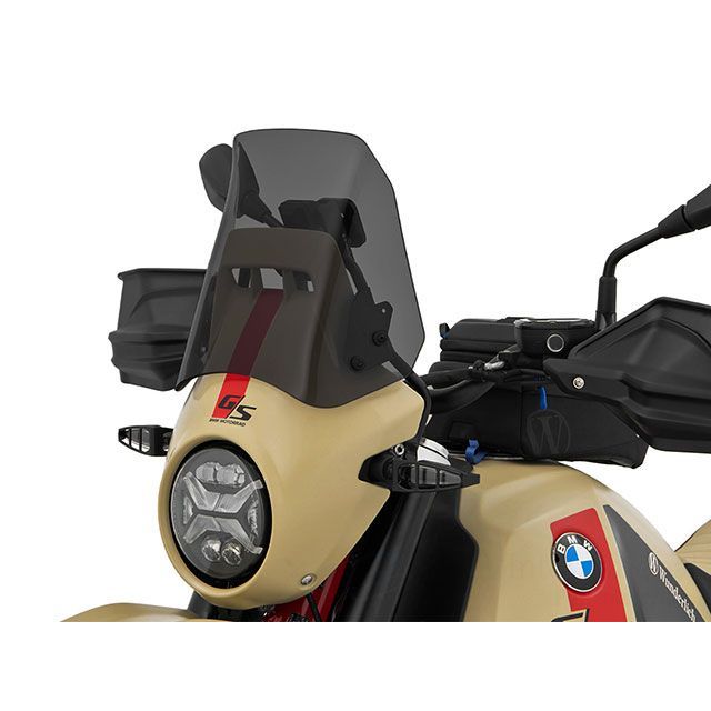 ワンダーリッヒ R12 G/S ウインドシールド for ヘッドライトフェアリング（スモーク） Wunderlich